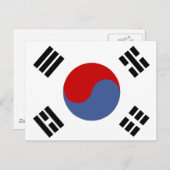 韓国国旗 ポストカード (正面/裏面)