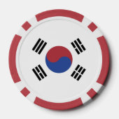 韓国国旗 ポーカーチップ (裏面)