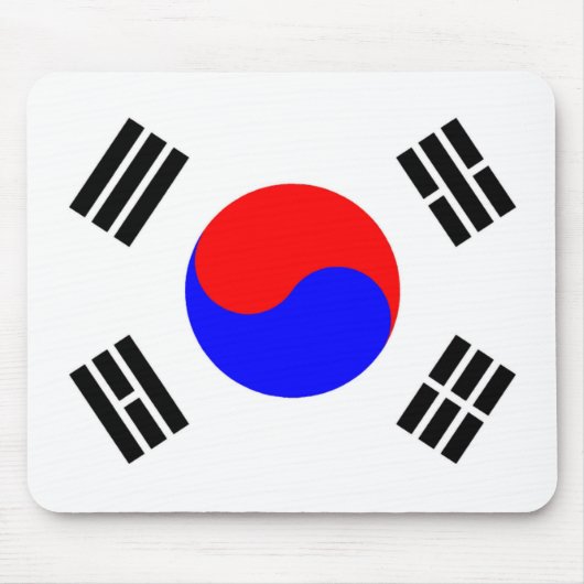 韓国国旗 マウスパッド (正面)
