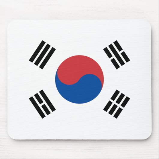 韓国国旗 マウスパッド (正面)