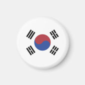 韓国国旗 マグネット (正面)