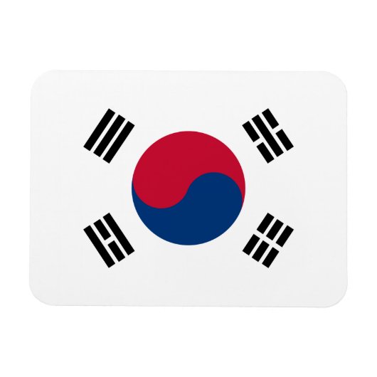 韓国国旗 マグネット (横)