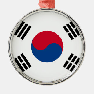 韓国国旗 メタルオーナメント