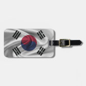 韓国国旗 ラゲッジタグ (正面横)