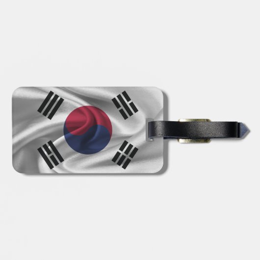 韓国国旗 ラゲッジタグ (裏面横)