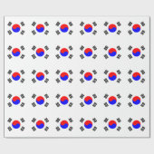 韓国国旗 ラッピングペーパー (フラット)