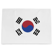 韓国国旗 ラージペーパーバッグ (正面)