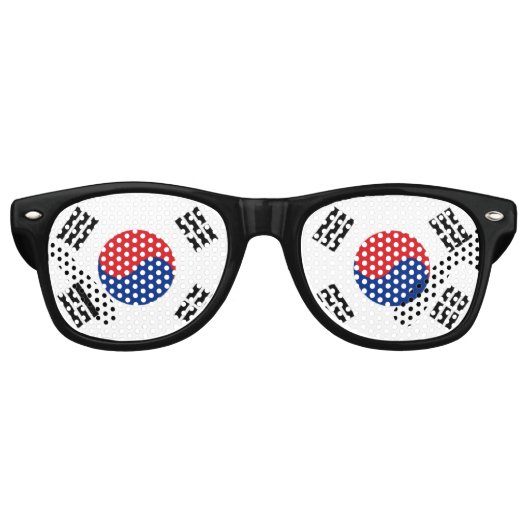 韓国国旗 レトロサングラス (正面)