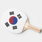 韓国国旗 卓球ラケット (横)