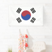 韓国国旗 横断幕 (インサイチュ)