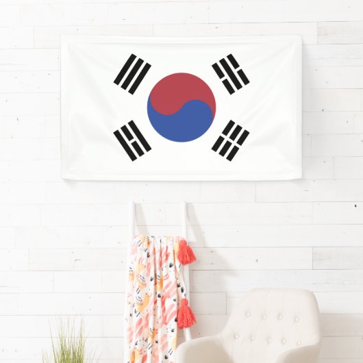 韓国国旗 横断幕 (インサイチュ)