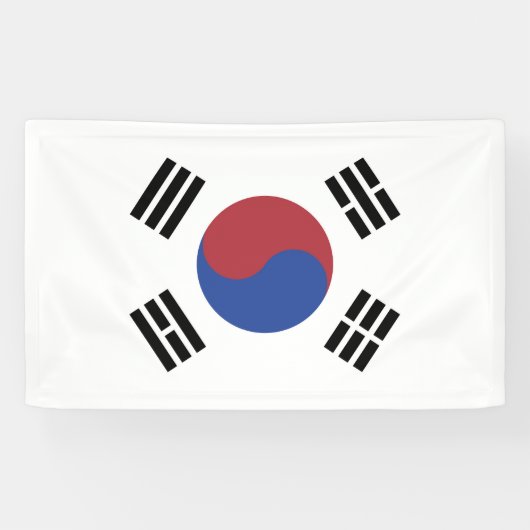 韓国国旗 横断幕 (横)