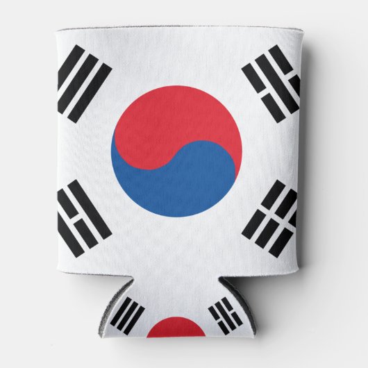 韓国国旗 缶クーラー (正面)