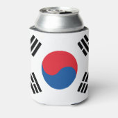 韓国国旗 缶クーラー (缶裏面)