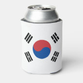 韓国国旗 缶クーラー (缶裏面)