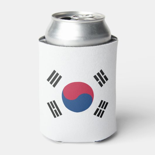 韓国国旗 缶クーラー (缶正面)