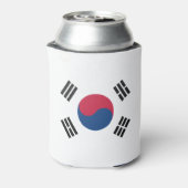 韓国国旗 缶クーラー (缶裏面)