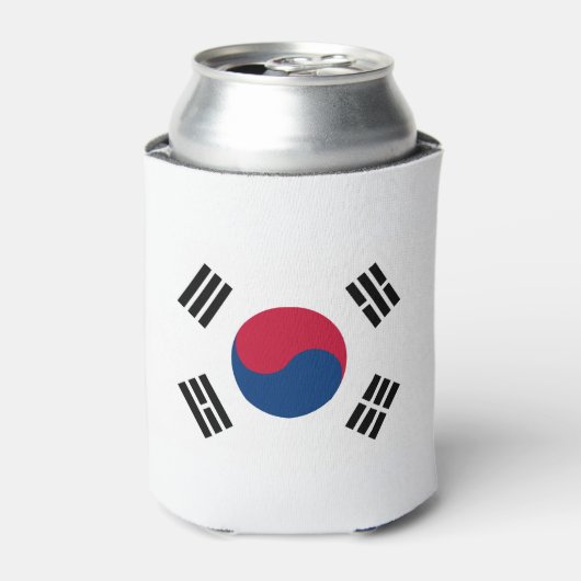 韓国国旗 缶クーラー (缶正面)