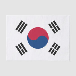 韓国国旗 薄葉紙