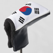 韓国国旗 – 陰陽 ゴルフヘッドカバー (3/4 正面)
