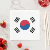 韓国国旗 – 陰陽 スタンダードランチョンナプキン (インサイチュ)