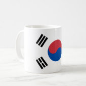 韓国国旗(韓国) コーヒーマグカップ (正面左)