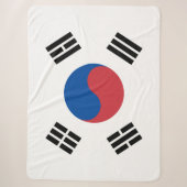 韓国国旗(韓国) シェルパブランケット (正面)
