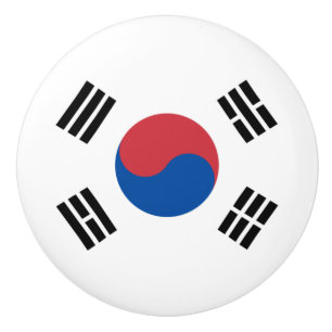 韓国国旗（韓国） セラミックノブ