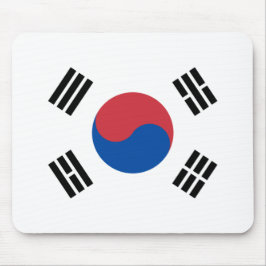 韓国国旗（韓国） マウスパッド