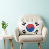 韓国国旗（韓国） ランバークッション (椅子)