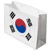 韓国国旗（韓国） ラージペーパーバッグ (裏面アングル)