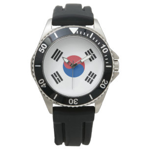 韓国国旗(韓国) 腕時計