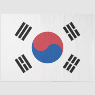 韓国国旗（韓国） 薄葉紙