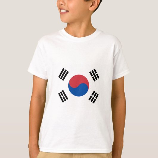 韓国国旗（韓国） Tシャツ (正面)