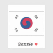 韓国国旗(1882年~1910年) シール (シート)