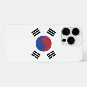韓国国旗 iPhoneケース (裏面横)