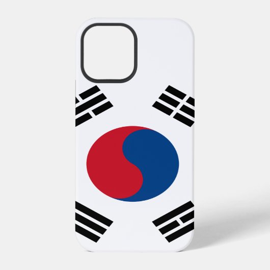 韓国国旗 iPhoneケース (裏面)