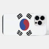 韓国国旗 iPhoneケース (裏面横)