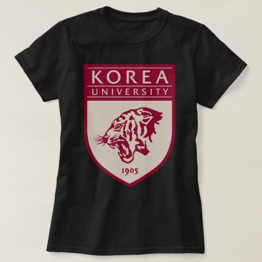 韓国大学ロゴ(韓国ハングルKpop)クラス Tシャツ (デザイン正面)