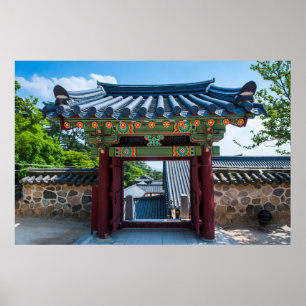 韓国寺門 ポスター