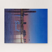 韓国市スカイラインソウルキャピタル ジグソーパズル (横)