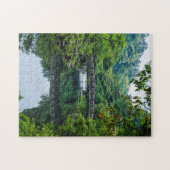 韓国庭園と橋 ジグソーパズル (横)