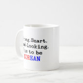 韓国強 コーヒーマグカップ (正面左)