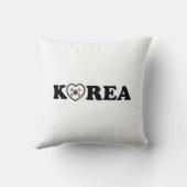 韓国愛ハート国旗 クッション (裏面)