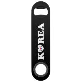 韓国愛ハート国旗 スピード栓抜き (正面)