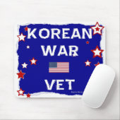 韓国戦争獣医 – 名誉の中 – マウスパッド (マウス)