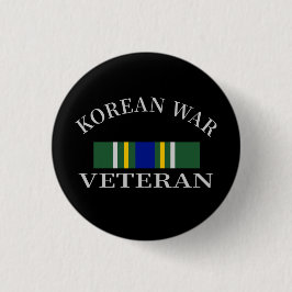 韓国戦争退役軍人ボタン 缶バッジ