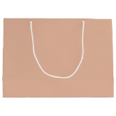 韓国指カスタムハートハッピーバースデー ラージペーパーバッグ (裏面)