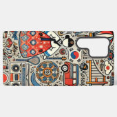 韓国文化インスパイア銀河系S22ウルトラケース SAMSUNG GALAXYケース (裏面横)