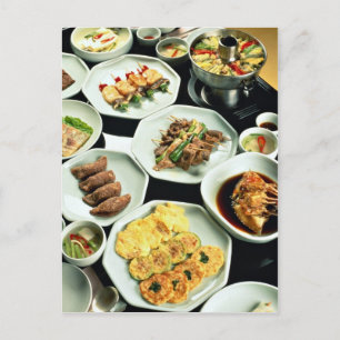 韓国料理 ポストカード